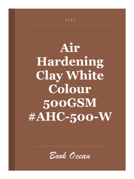 Air Hardening Clay White Colour 500GSM #AHC-500-W