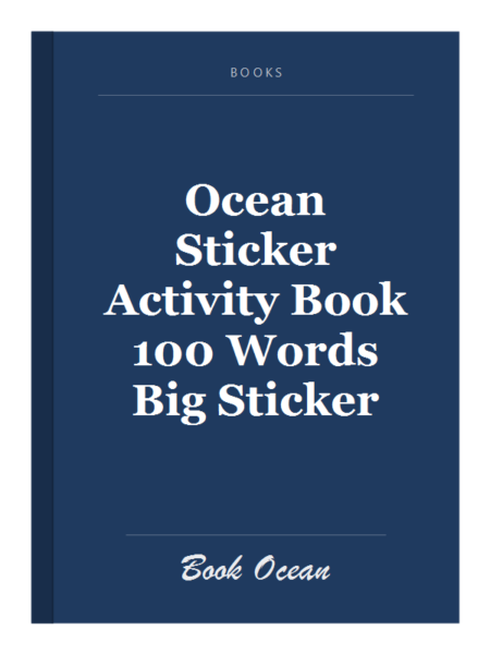 Ocean Sticker Activity Book 100 Words Big Sticker