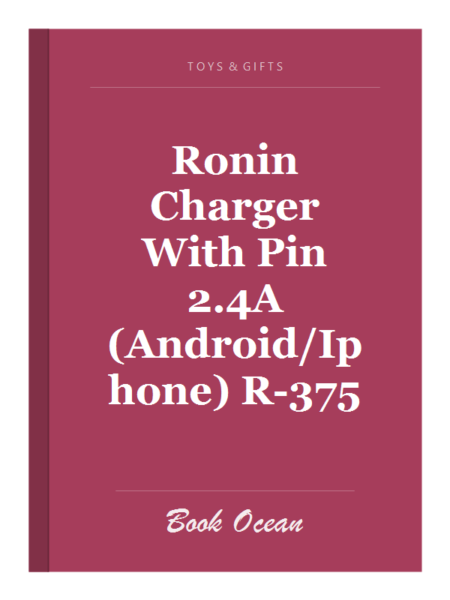 Ronin Charger With Pin 2.4A (Android/Iphone) R-375