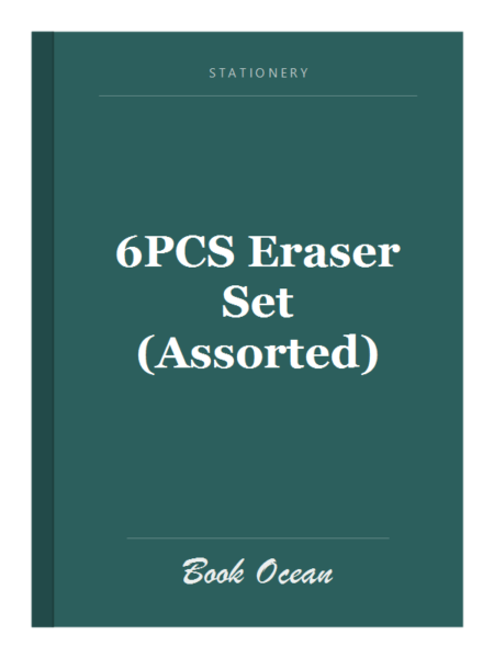 6PCS Eraser Set (Assorted)