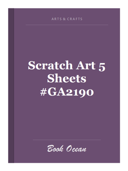 Scratch Art 5 Sheets #GA2190