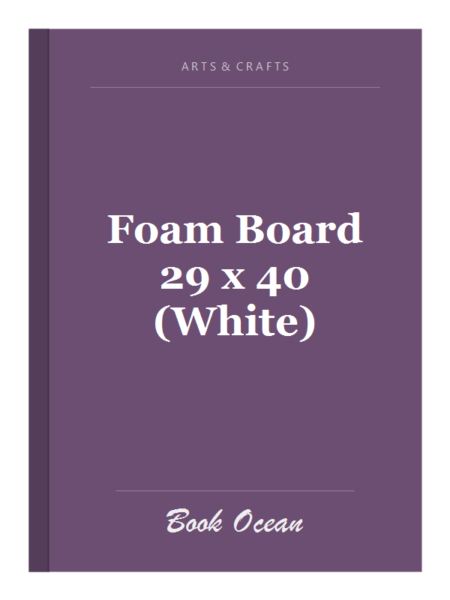 Foam Board 29 x 40 (White)