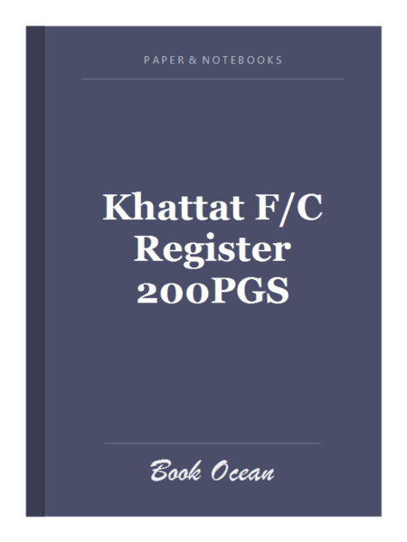 Khattat F/C Register 200PGS