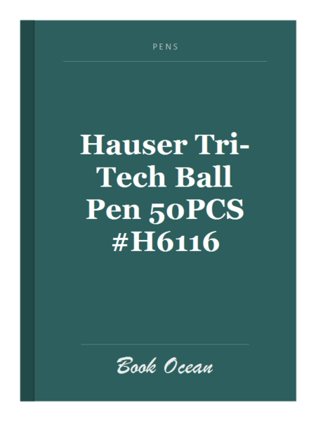 Hauser Tri-Tech Ball Pen 50PCS #H6116