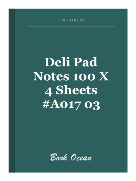 Deli Pad Notes 100 X 4 Sheets #A017 03