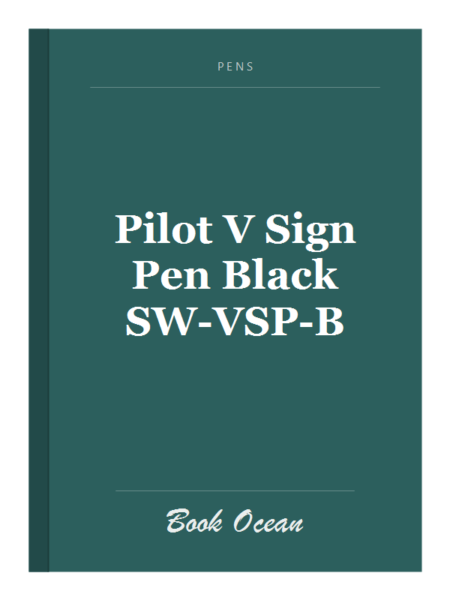 Pilot V Sign Pen Black SW-VSP-B
