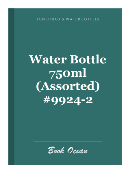 Water Bottle 750ml (Assorted) #9924-2