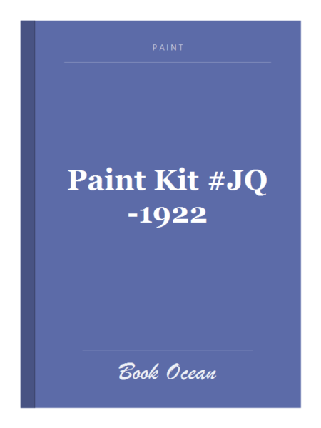 Paint Kit #JQ-1922