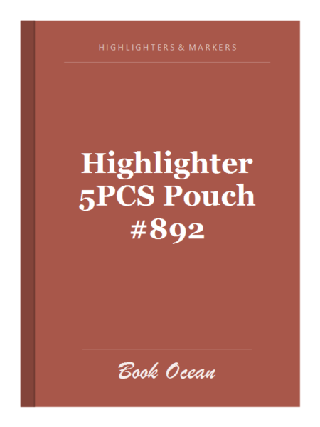 Highlighter 5PCS Pouch #892