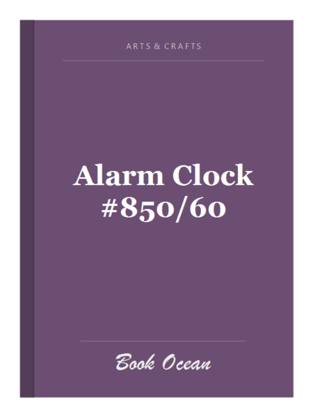Alarm Clock #850/60