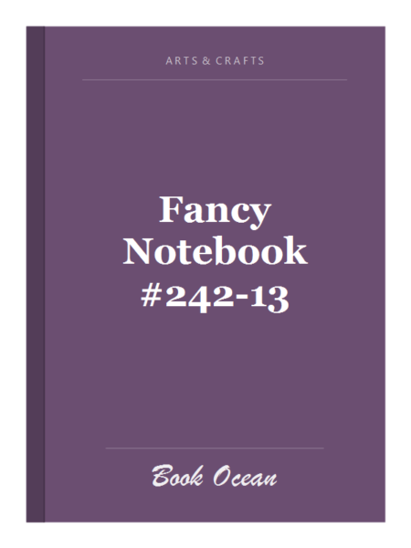 Fancy Notebook #242-13