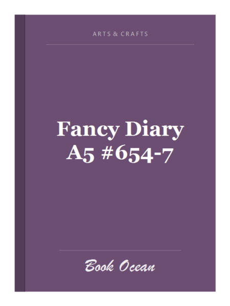 Fancy Diary A5 #654-7
