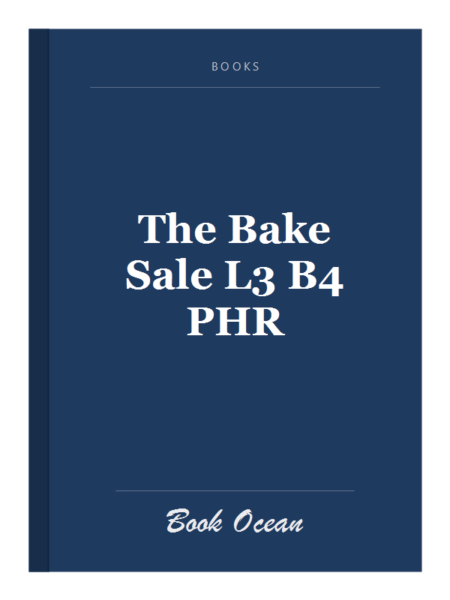 The Bake Sale L3 B4 PHR