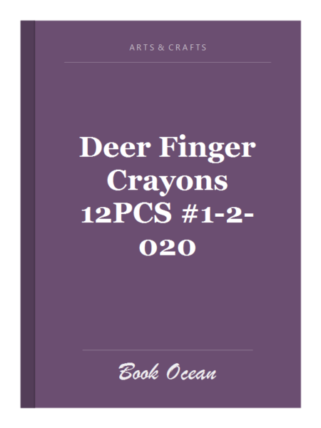 Deer Finger Crayons 12PCS #1-2-020