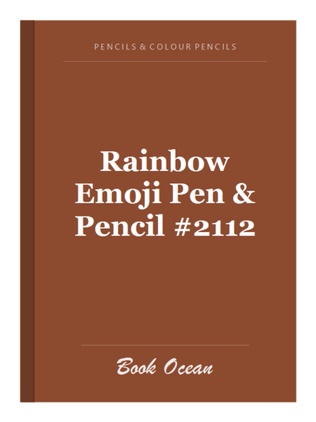 Rainbow Emoji Pen & Pencil #2112