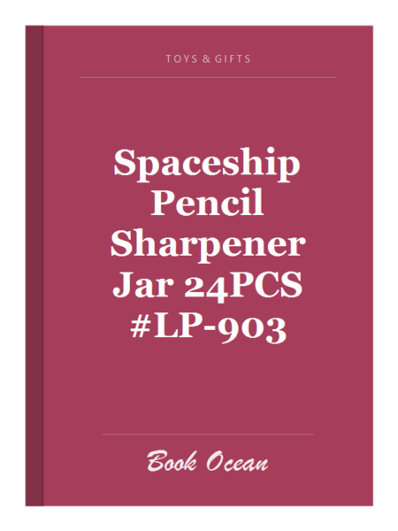 Spaceship Pencil Sharpener Jar 24PCS #LP-903