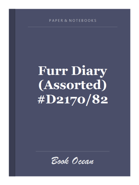 Furr Diary (Assorted) #D2170/82