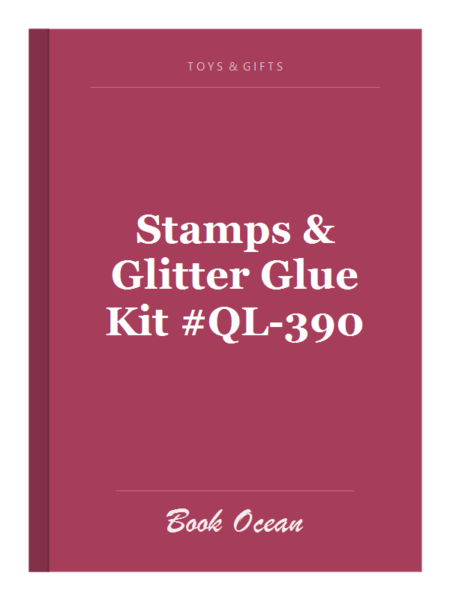 Stamps & Glitter Glue Kit #QL-390