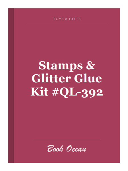 Stamps & Glitter Glue Kit #QL-392