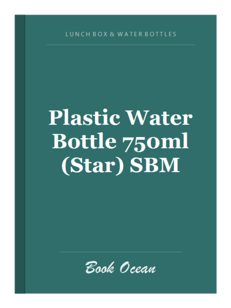 Plastic Water Bottle 750ml (Star) SBM