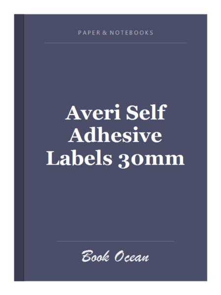 Averi Self Adhesive Labels 30mm