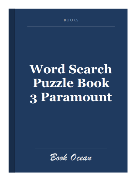 Word Search Puzzle Book 3 Paramount