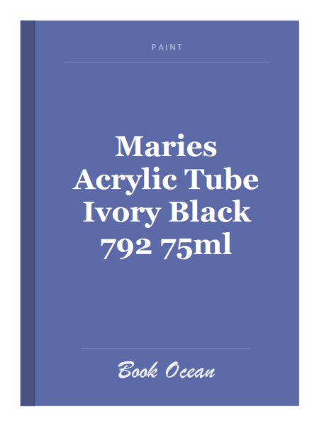Maries Acrylic Tube Ivory Black 792 75ml