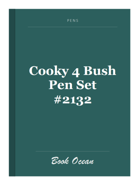 Cooky 4 Bush Pen Set #2132