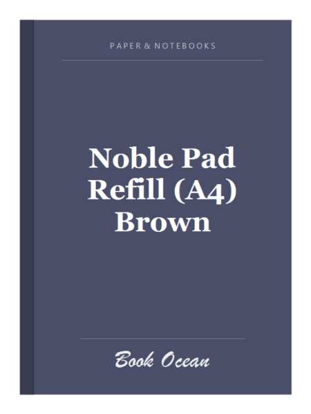 Noble Pad Refill (A4) Brown