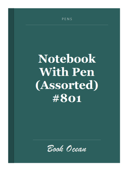 Notebook With Pen (Assorted) #801