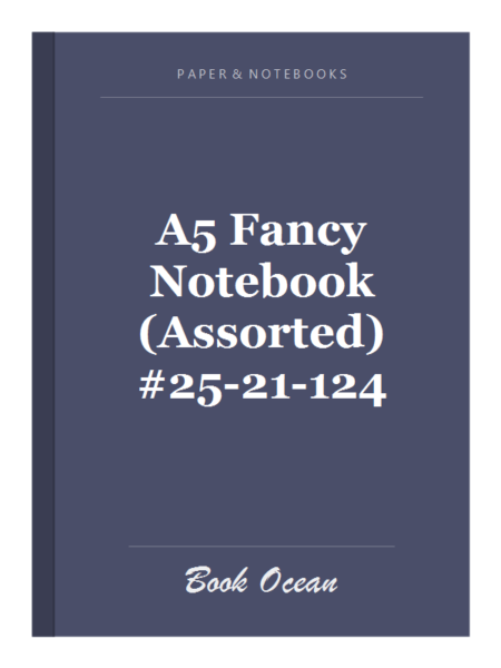 A5 Fancy Notebook (Assorted) #25-21-124