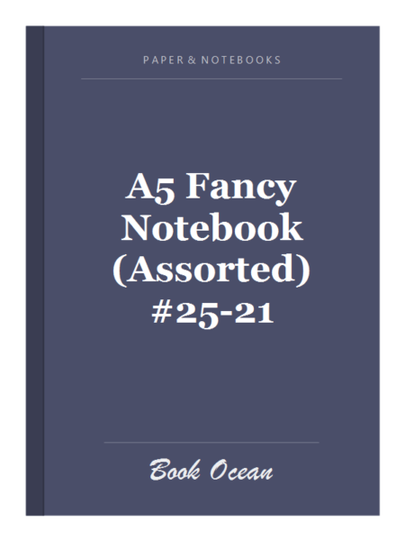 A5 Fancy Notebook (Assorted) #25-21