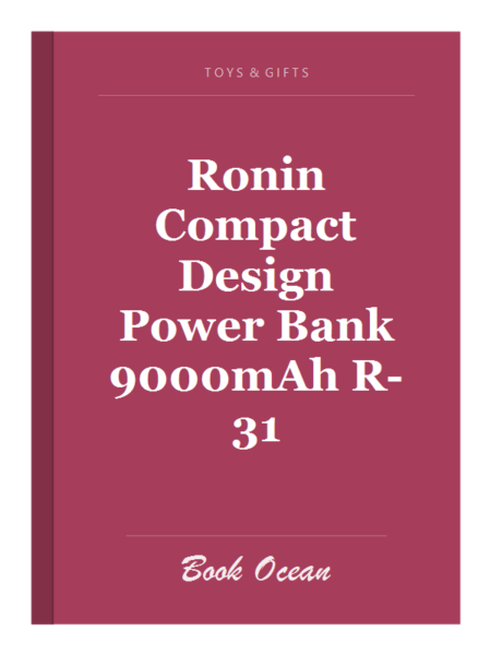 Ronin Compact Design Power Bank 9000mAh R-31