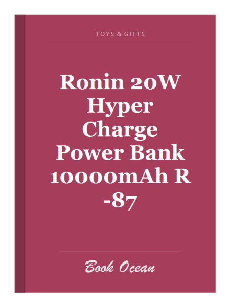 Ronin 20W Hyper Charge Power Bank 10000mAh R-87