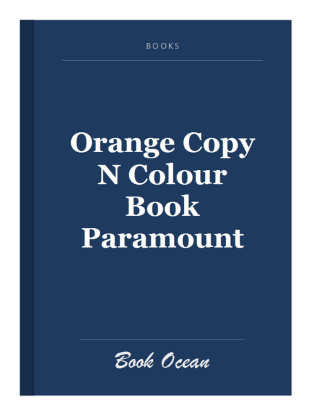 Orange Copy N Colour Book Paramount