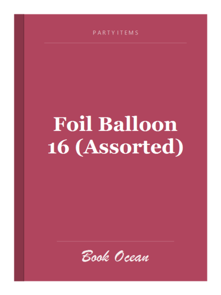 Foil Balloon 16 (Assorted)