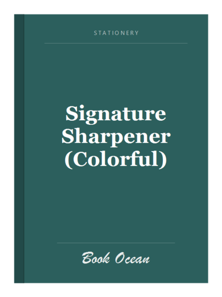 Signature Sharpener (Colorful)