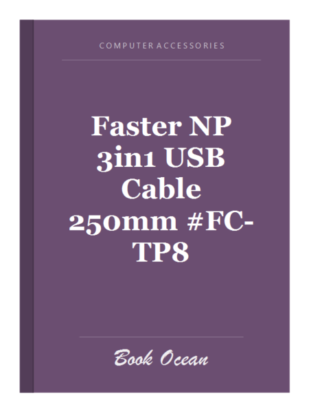 Faster NP 3in1 USB Cable 250mm #FC-TP8