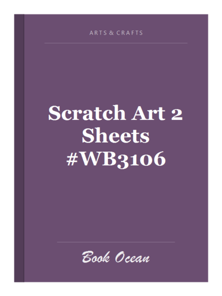 Scratch Art 2 Sheets #WB3106