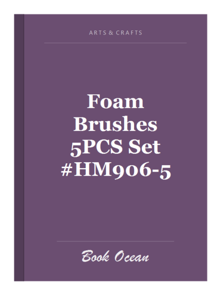Foam Brushes 5PCS Set #HM906-5