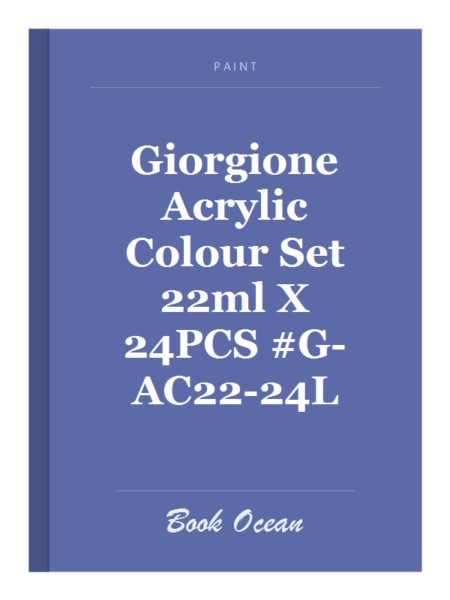 Giorgione Acrylic Colour Set 22ml X 24PCS #G-AC22-24L