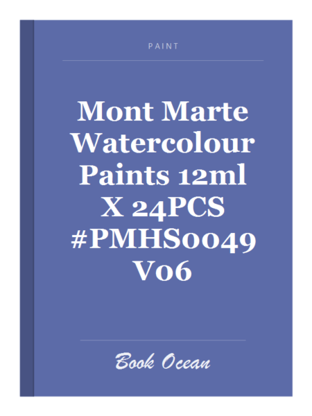 Mont Marte Watercolour Paints 12ml X 24PCS #PMHS0049 V06
