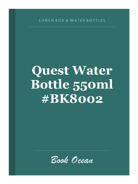 Quest Water Bottle 550ml #BK8002