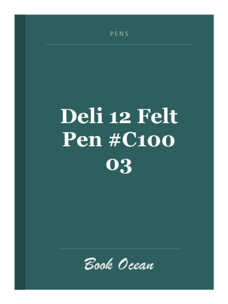 Deli 12 Felt Pen #C100 03