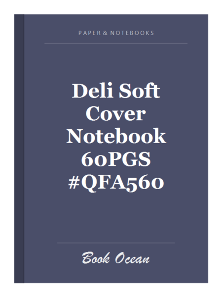 Deli Soft Cover Notebook 60PGS #QFA560