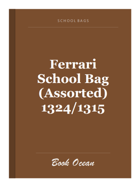 Ferrari School Bag (Assorted) 1324/1315