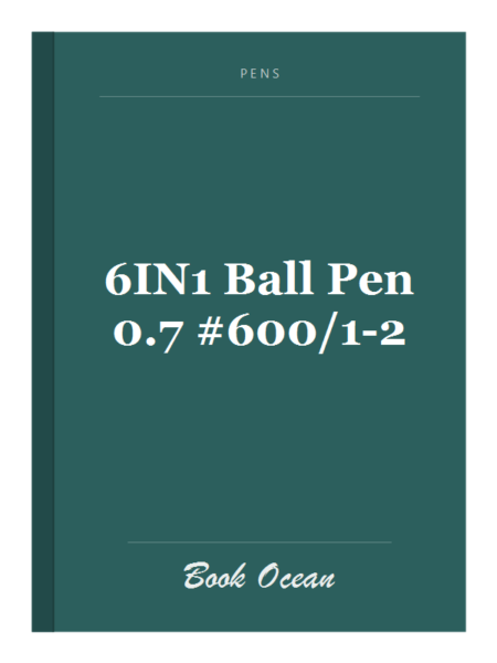 6IN1 Ball Pen 0.7 #600/1-2