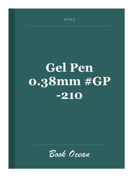 Gel Pen 0.38mm #GP-210