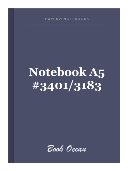 Notebook A5 #3401/3183