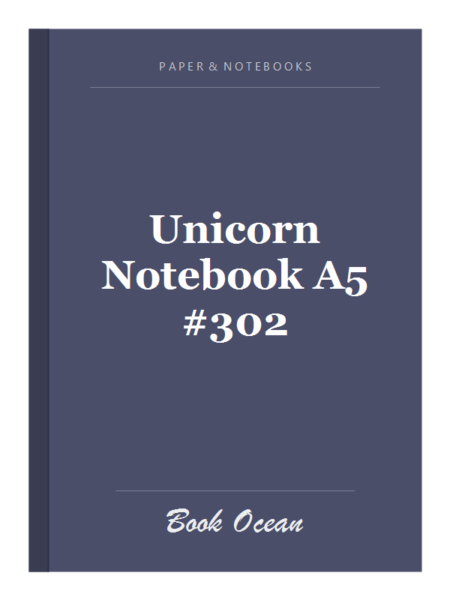 Unicorn Notebook A5 #302